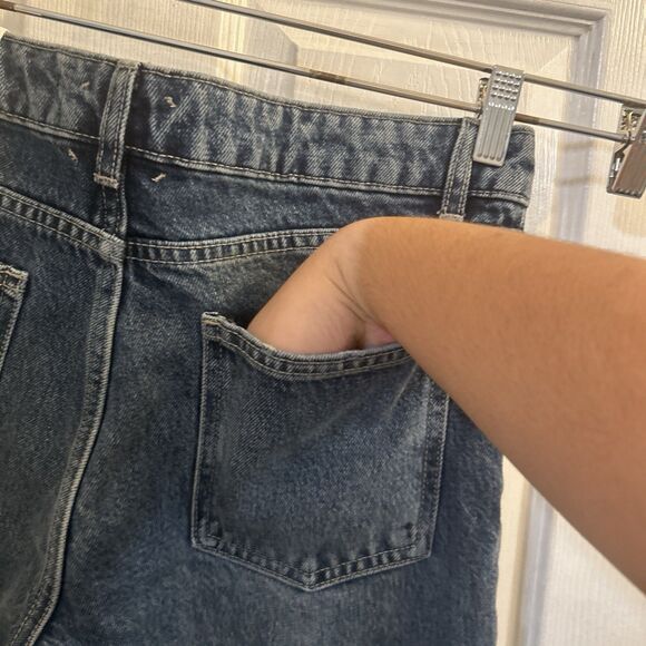 ZARA Flare Jeans Low Rise Blue Women’s Size 8 Regular Length Denim NWT - Picture 11 of 16